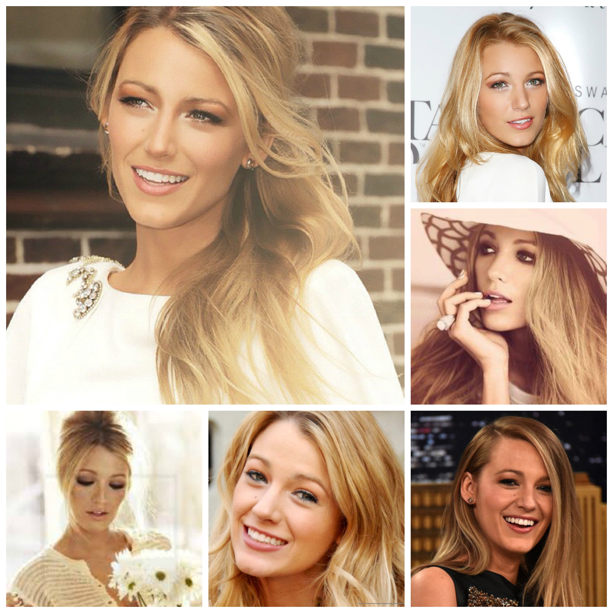 Blake Lively Collage